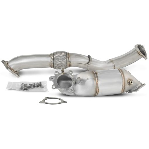 Downpipe avec catalyseur sport 300 cellules EU6 WAGNER – Honda Civic (10TH MK1, 10TH MK2) 1.5T VTec 182 ch – 500001029