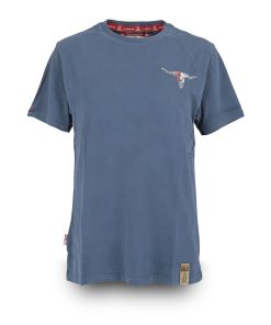 T-shirt Longhorn I Artwork bleu-gris WAGNER – 10102401OB0111