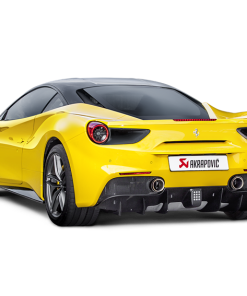 Ligne Slip-On titane AKRAPOVIC – Ferrari 488 GTB/Spider 3.9 V8 Bi-Turbo 670 ch – MTP-FE488H – Image 4
