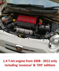 Kit d'admission JetStream mousse RAMAIR – Fiat 500 / 595 / 695 Abarth 1.4 – JSK-116-BK – Image 3