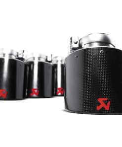 Embouts carbone (diamètre 125 mm) AKRAPOVIC – Chevrolet Corvette / Nissan GT-R – TP-NIR35C