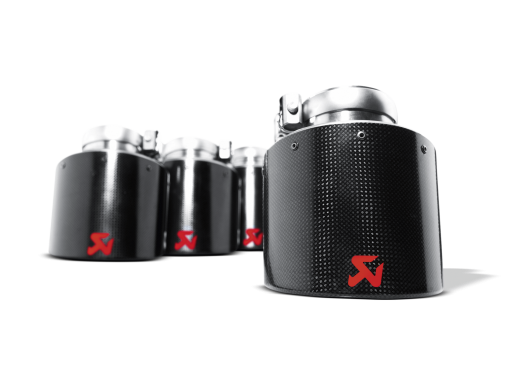 Embouts carbone (diamètre 125 mm) AKRAPOVIC – Chevrolet Corvette / Nissan GT-R – TP-NIR35C