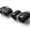 Jeu d'embouts titane et carbone haché AKRAPOVIC – BMW M2 / M3 / M4 – TP-CT/73/CF