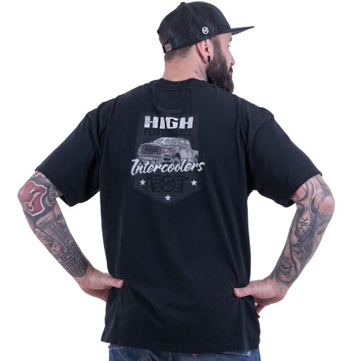 T-shirt Raptor Artwork noir WAGNER – 10102001OB0101