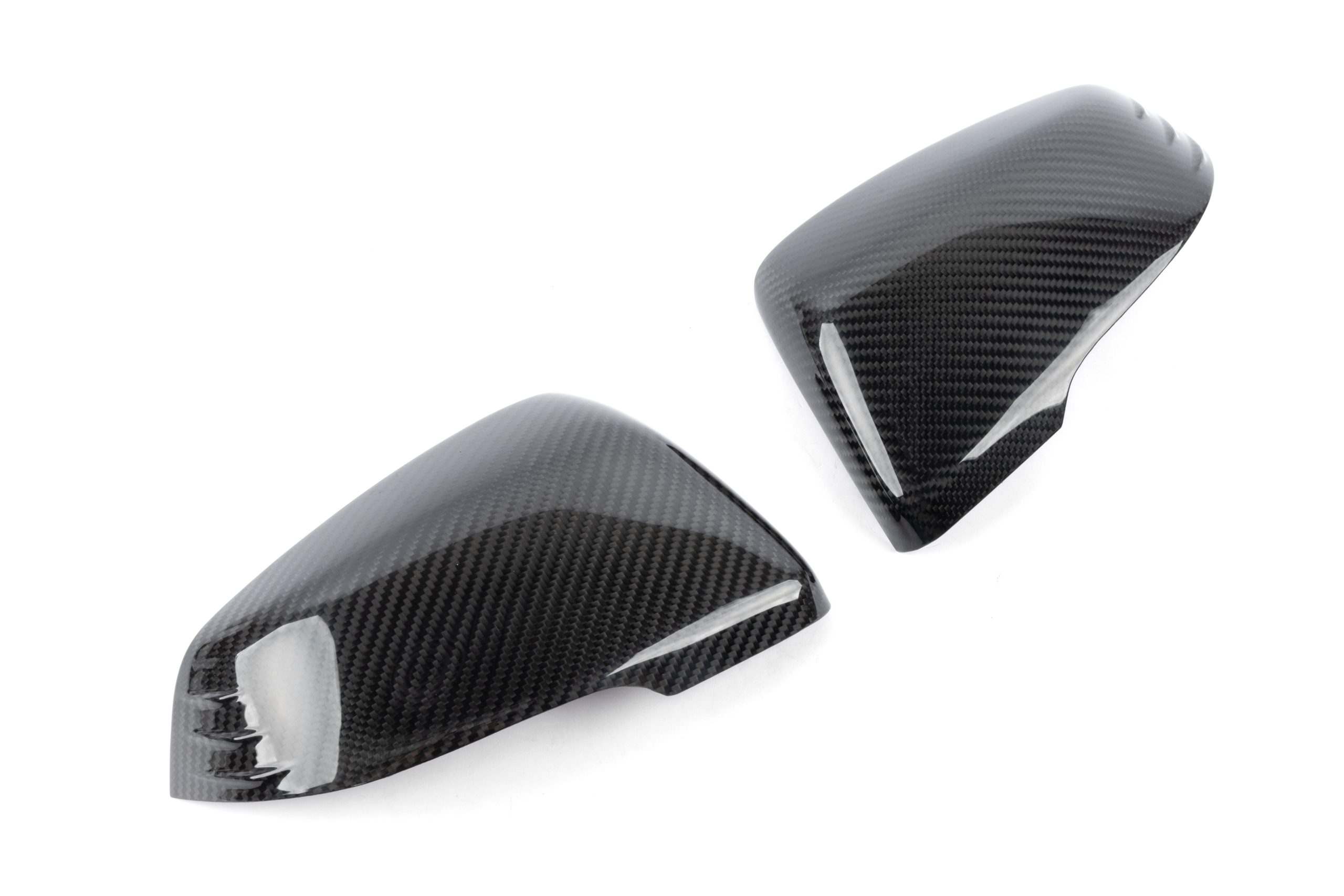 Habillages de rétroviseurs en carbone brillant 2x2 (A90) DINAN – Toyota Supra (GR) – D980-0040