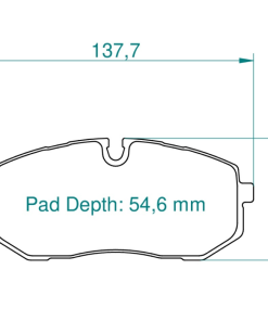 Plaquettes de frein avant RSL 29 PAGID – Hyundai i20 1.6 T-GDI "N" 204 ch – S7036R29001 – Image 2