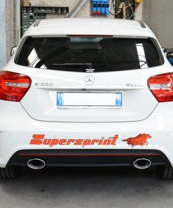 Kit de sorties droite et gauche 145 x 95 mm SUPERSPRINT – Mercedes A / A Berline (W176) – 722015 – Image 2