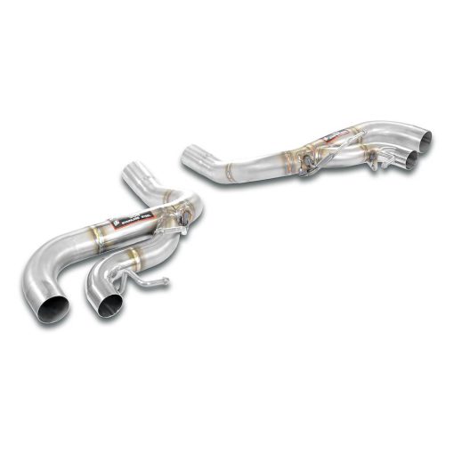 Tubes arrière en Y droit et gauche (sans silencieux) SUPERSPRINT – Mercedes AMG GT Coupé / Roadster Black Series 730 ch – 724914