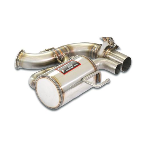 Silencieux arrière droit avec valve SUPERSPRINT – 725804