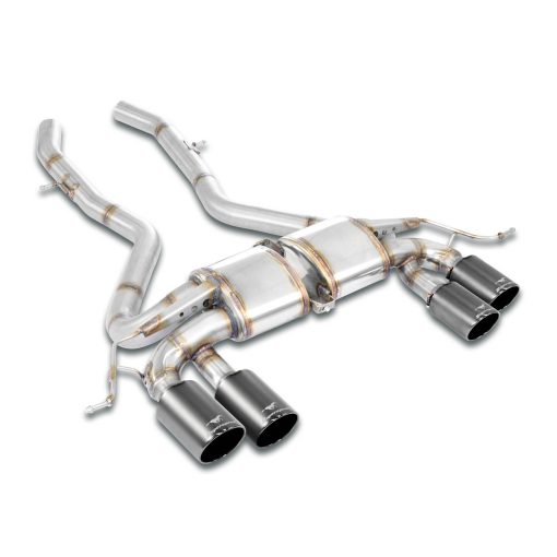 Silencieux arrière Race D et G 2 x Ø 100 mm SUPERSPRINT – BMW M3 / M4 – 745846