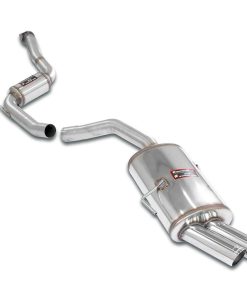 Cat-back Touring : silencieux central et arrière 2 x Ø 76 mm SUPERSPRINT – Alfa Romeo 156 V6 – 753736
