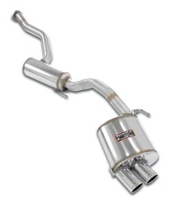 Silencieux central + arrière Power Loop 2 x Ø 80 SUPERSPRINT – Alfa Romeo 147 3.2 V6 GTA 250 ch – 753836