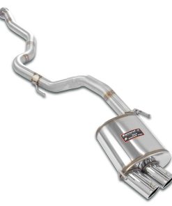Tube central et silencieux arrière Racing 2 x Ø 80 mm SUPERSPRINT – Alfa Romeo 147 3.2 V6 GTA 250 ch – 754606