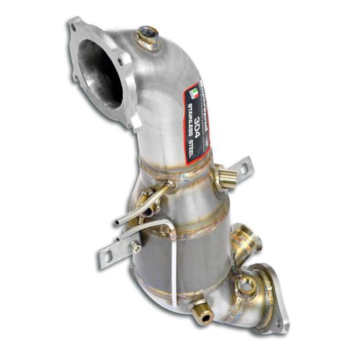 Downpipe avec catalyseur métallique 200 CPSI SUPERSPRINT – Alfa Romeo Giulia / Giulia Q4 / Stelvio – 756741