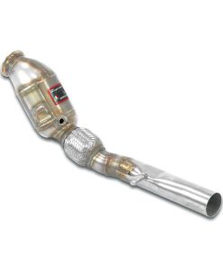 Downpipe droit avec catalyseur métallique 200 CPSI SUPERSPRINT – Alfa Romeo Stelvio Quadrifoglio 2.9 V6 Turbo 510 ch – 756821
