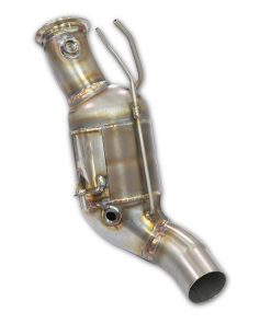Downpipe droit avec catalyseur métallique (sans GPF) SUPERSPRINT – Alfa Romeo Giulia 2.9 V6 Turbo – 757121