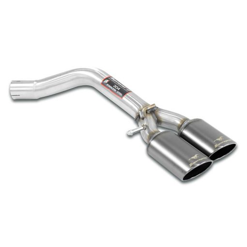 Tube arrière 100 x 75 mm Gun Metal Grey (sans silencieux) SUPERSPRINT – Audi A6 / A7 – 775977