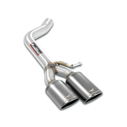 Tube arrière 100 x 75 mm Gun Metal Grey (sans silencieux) SUPERSPRINT – Audi A6 / A7 – 775987