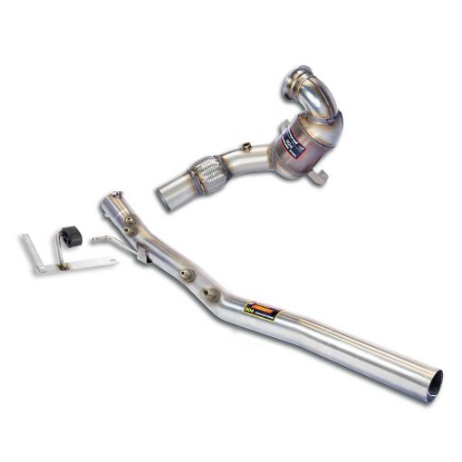 Downpipe avec catalyseur métallique 200 CPSI (sans GPF) SUPERSPRINT – Audi TT / TT S – 775281