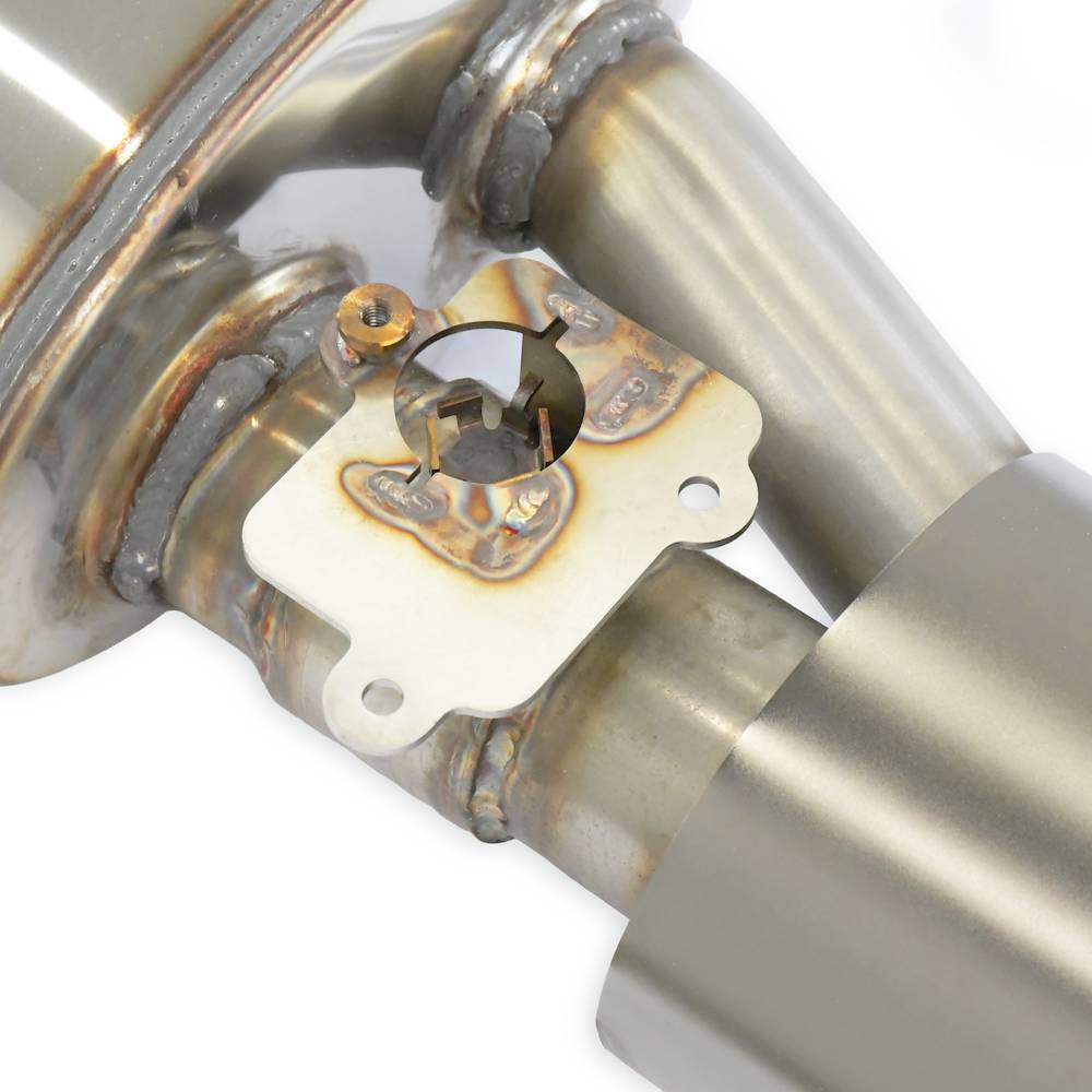 Silencieux arrière gauche 150 x 105 mm avec valve SUPERSPRINT – Audi RS4 / RS5 – 778435 – Image 2