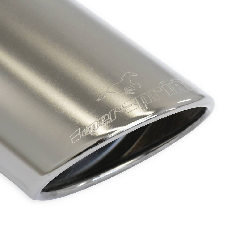 Silencieux arrière gauche 150 x 105 mm avec valve SUPERSPRINT – Audi RS4 / RS5 – 778435 – Image 3