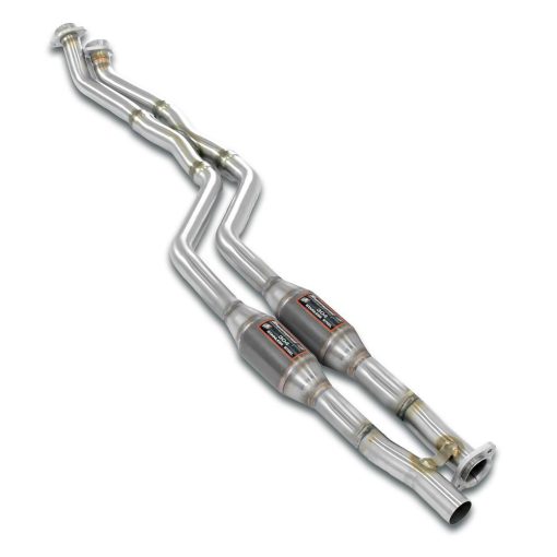 Catalyseurs métalliques droit et gauche et tube en X SUPERSPRINT – BMW Série 3 (E30) – 782432