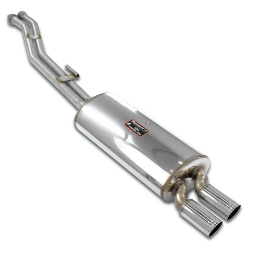 Silencieux arrière S-Bend 2 x Ø 63 mm (ALPINA SUPERSPRINT – BMW Série 3 (E30) – 782456
