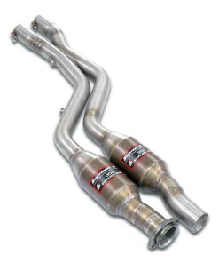Catalyseurs métalliques droit et gauche et tube en X SUPERSPRINT – Alpina B10 (E34) 3.5 – 782632