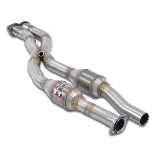 Tube avant en X et catalyseurs métalliques D et G SUPERSPRINT – BMW Série 6 (E24) M635csi 260 ch – 783932