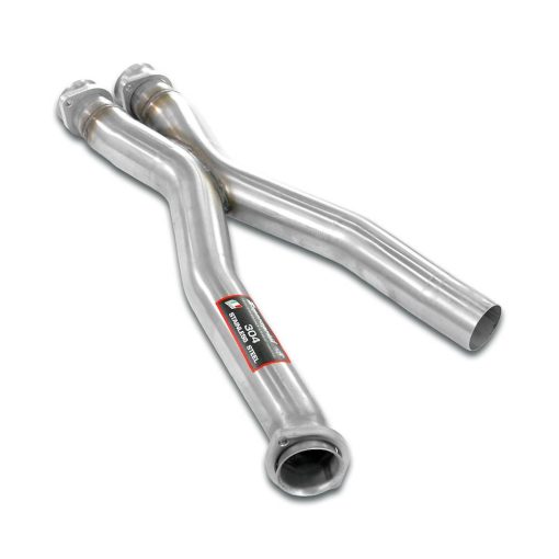 Tube central en X (remplace le silencieux central d'origine) SUPERSPRINT – BMW Série 8 (E31) 850csi 380 ch – 785113