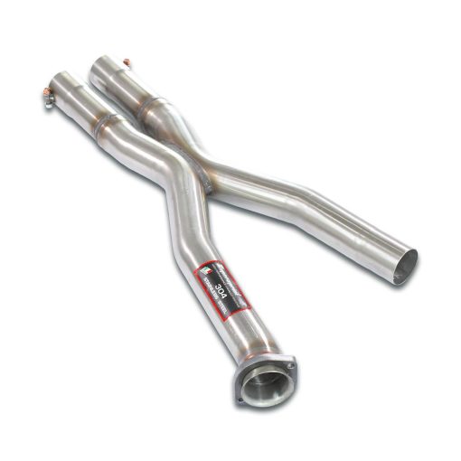 Tube central en X (remplace le silencieux central d'origine) SUPERSPRINT – BMW Série 8 (E31) 850csi 380 ch – 785123