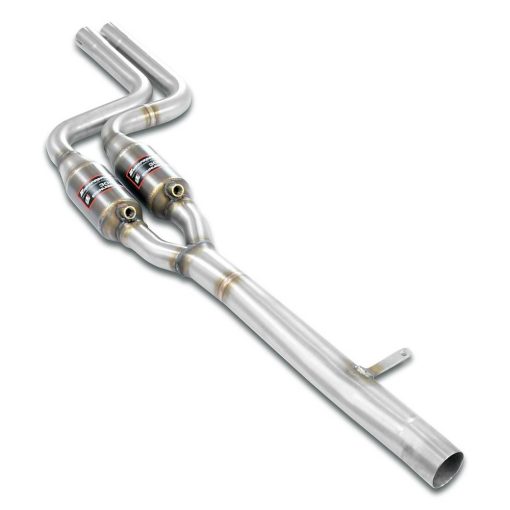 Silencieux avant avec catalyseur métallique droit et gauche SUPERSPRINT – BMW Série 5 / Alpina B10 – 785502