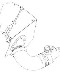Kit d'admission ProRAM filtre plissé RAMAIR – PRK-407-BK – Image 3