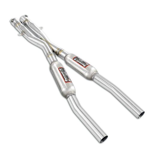 Silencieux central en X avec résonateur SUPERSPRINT – BMW M5 (E39) 4.9 V8 400 ch – 786823