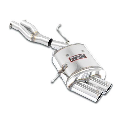 Tube de liaison et silencieux arrière Power Loop 2 x Ø 80 mm SUPERSPRINT – BMW Série 3 (E46) 325i 192 ch – 787706