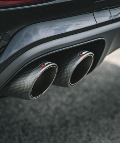 Embouts carbone (deux paires) AKRAPOVIC – Porsche Cayenne (II E3) – TP-CT/53 – Image 2