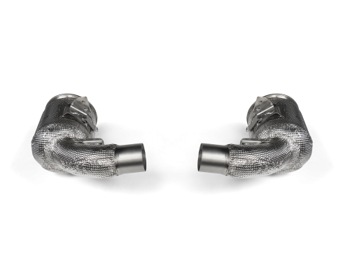 Tubes de liaison inox avec catalyseurs AKRAPOVIC – Porsche 911 (992) – L-PO/SS/4