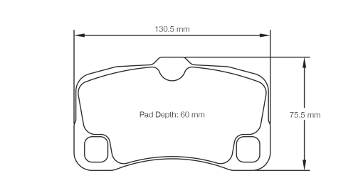 Plaquettes de frein arrière PAGID – Porsche 911 (997) – T8006SP2001
