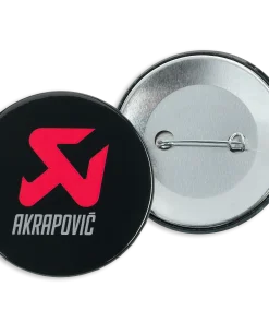 Badge AKRAPOVIČ noir et rouge AKRAPOVIC – 800623 – Image 2