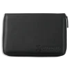 Housse de carnet zippée en cuir noir AKRAPOVIC – 800940