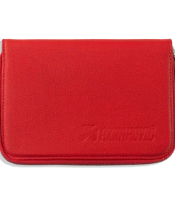 Petite housse de carnet zippée en cuir rouge AKRAPOVIC – 800941