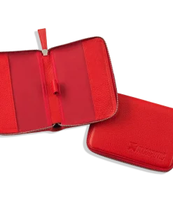 Petite housse de carnet zippée en cuir rouge AKRAPOVIC – 800941 – Image 3