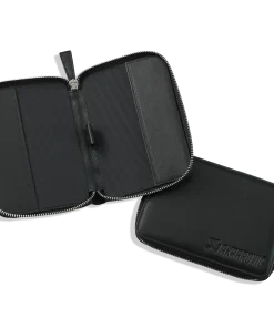 Petite housse de carnet zippée en cuir noir AKRAPOVIC – 800942 – Image 3