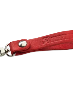 Porte-clés à boucle en cuir rouge AKRAPOVIC – 800953 – Image 2