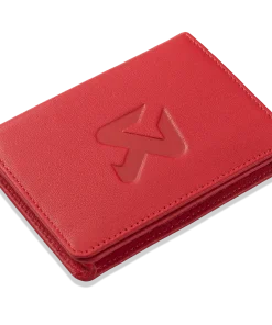 Porte-cartes de visite en cuir rouge AKRAPOVIC – 800959 – Image 2