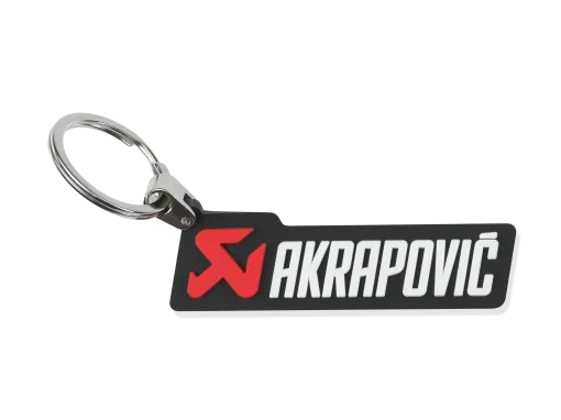 Porte-clés en PVC souple logo horizontal AKRAPOVIC – 801662