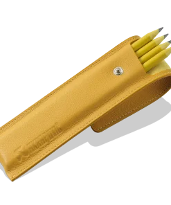 Trousse en cuir jaune avec quatre crayons AKRAPOVIC – 801724 – Image 2