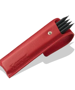 Trousse en cuir rouge avec quatre crayons AKRAPOVIC – 801725 – Image 2