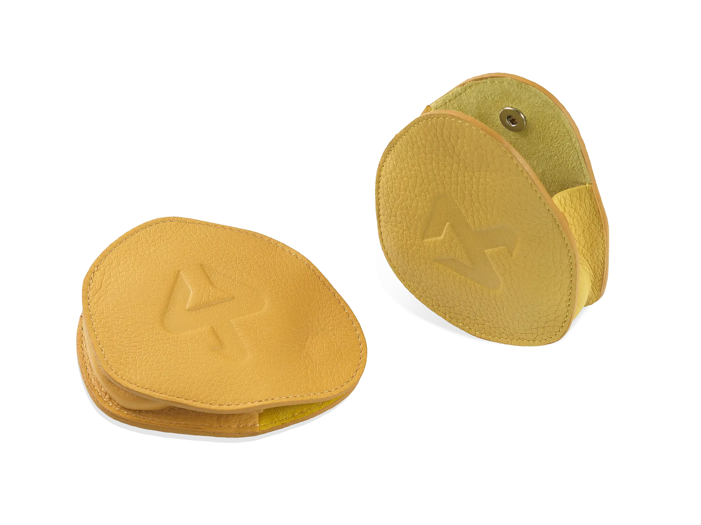 Étui pour écouteurs en cuir jaune AKRAPOVIC – 801727 – Image 2