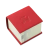 Bloc-notes en cuir rouge AKRAPOVIC – 801731